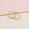 15mm Medium Hoop Earrings