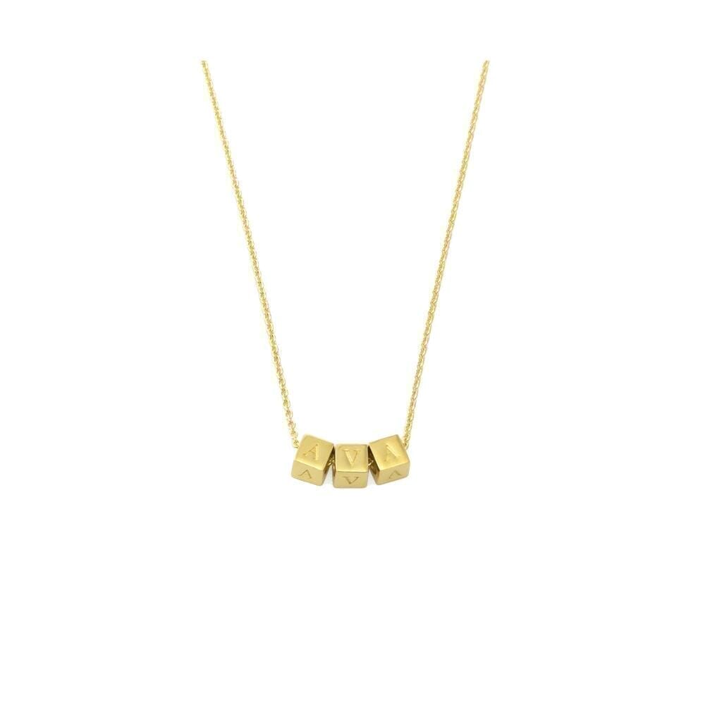 Ava Mini - Block Necklace - Capsul