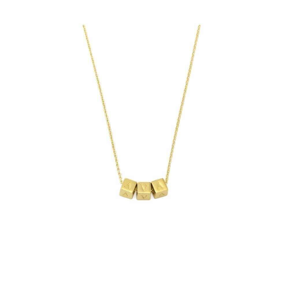 Ava Mini-Block Necklace - Capsul