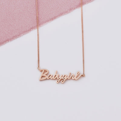 Babygirl Signature Necklace - Capsul