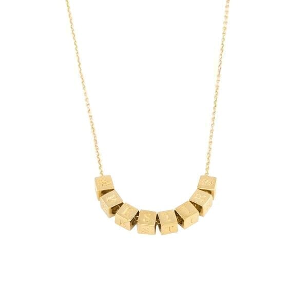 #Besties Mini - Block Necklace - Capsul