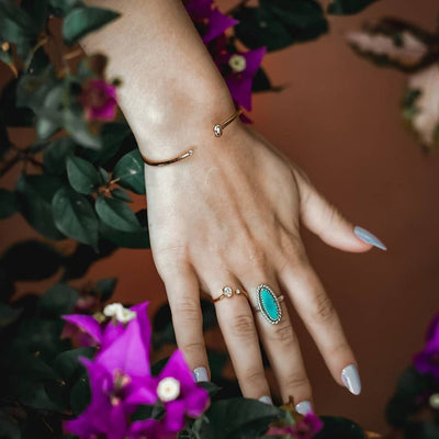 Birthstone Cuff and Ring Gift Set - Capsul