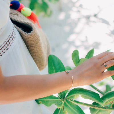 Birthstone Cuff and Ring Gift Set - Capsul