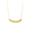 Charlotte Mini-Block Necklace