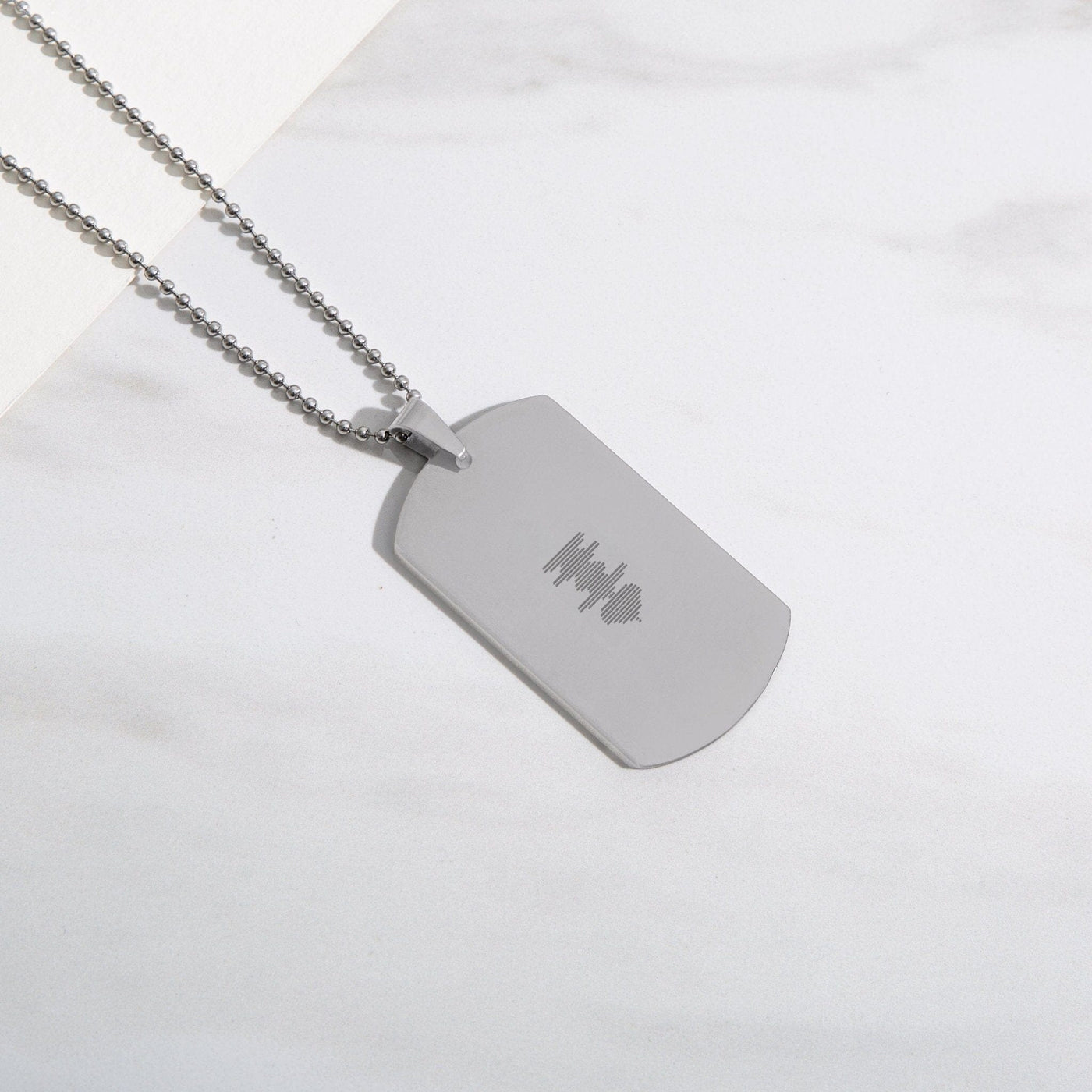 Custom Dog Tag Necklace - Capsul