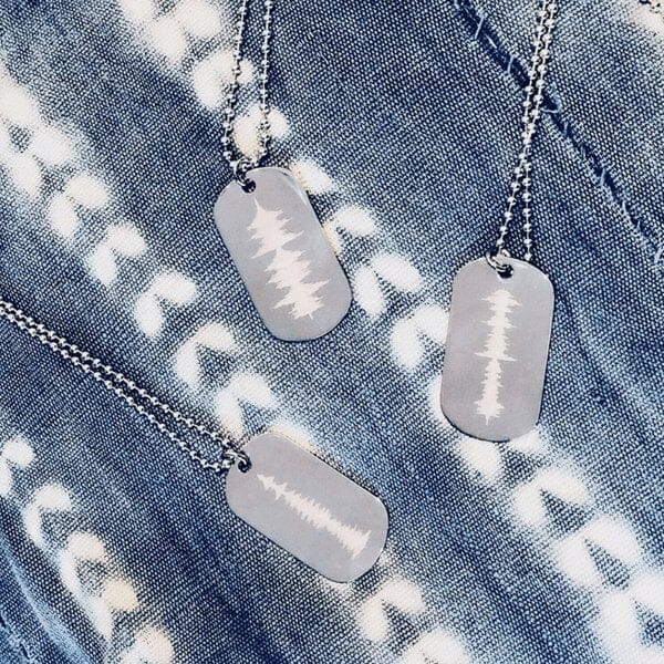 Custom Dog Tag Necklace - Capsul