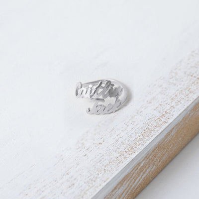 Custom Double Signature Ring - Capsul