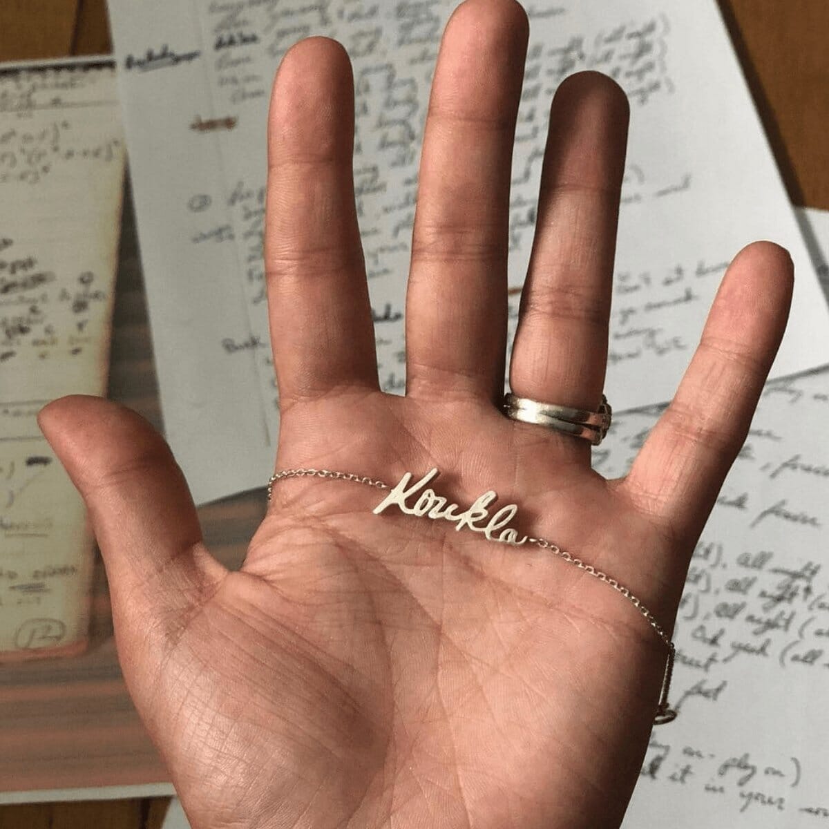 Custom Handwriting Bracelet - Capsul