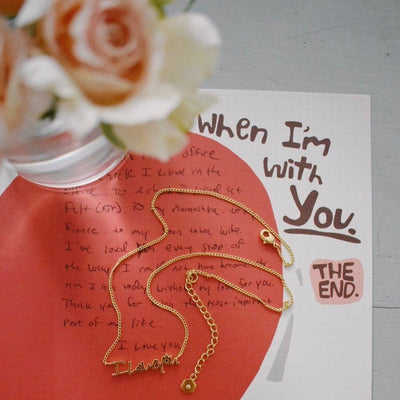 Custom Handwriting Necklace - Capsul