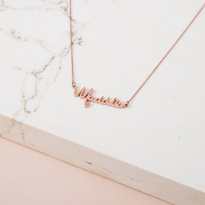 Custom Handwriting Necklace - Capsul