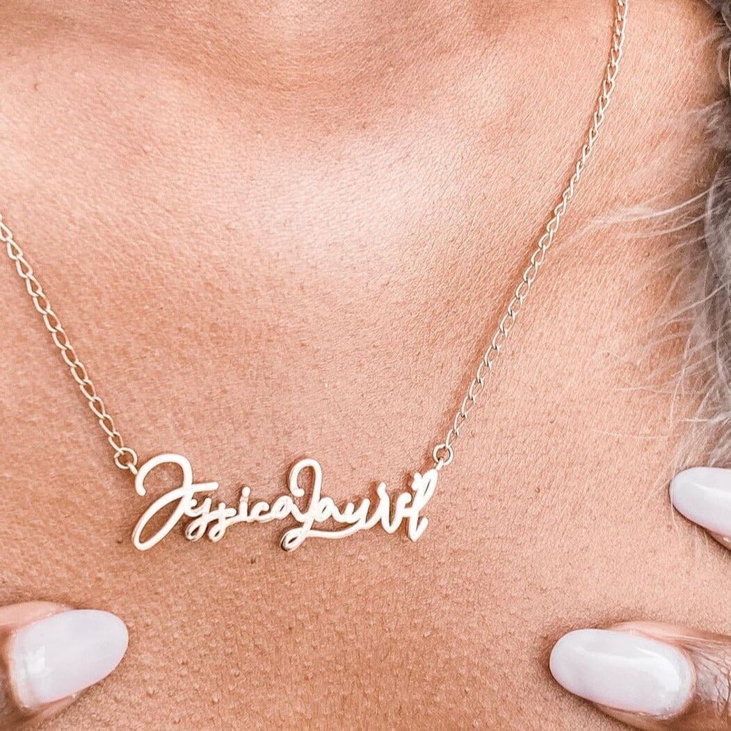 Custom Handwriting Necklace - Capsul