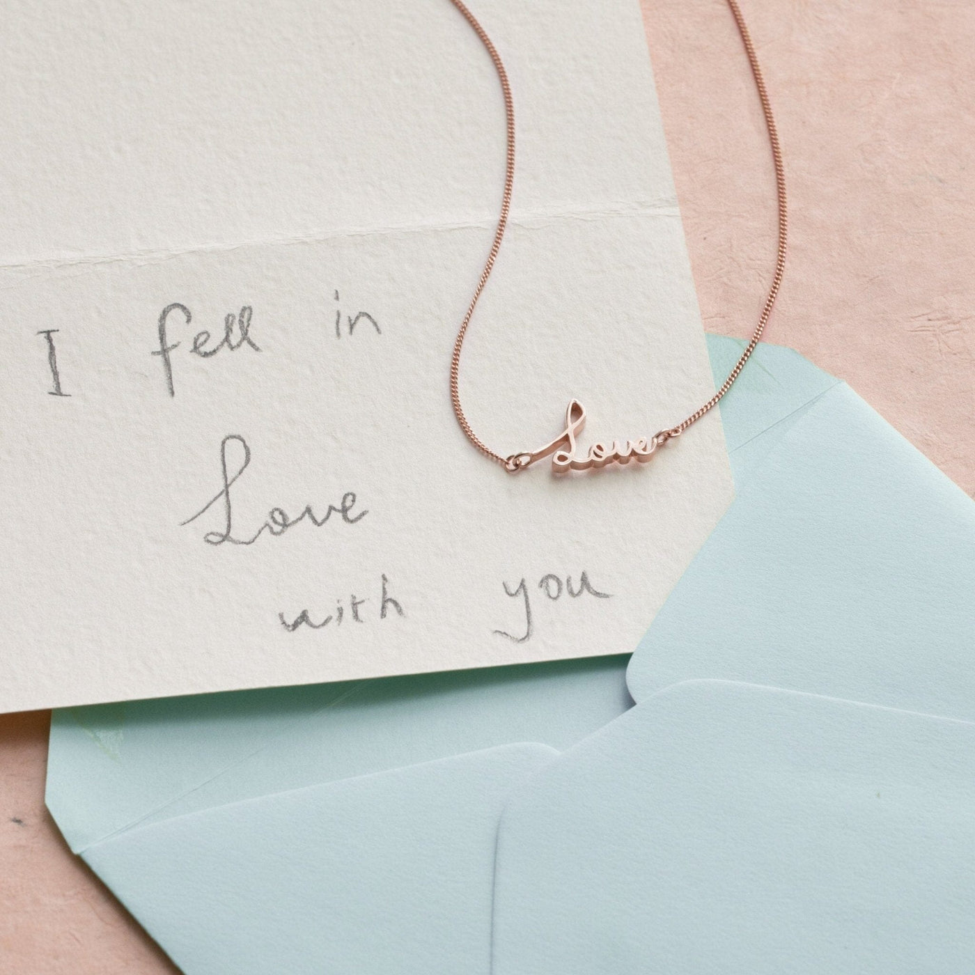 Custom Handwriting Necklace - Capsul