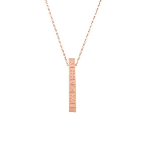 Custom Medium Column Necklace - Capsul