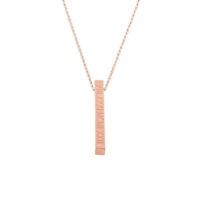 Custom Medium Column Necklace - Capsul