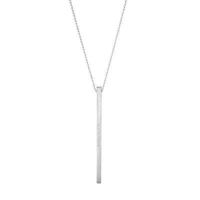 Custom Thin Column Necklace - Capsul