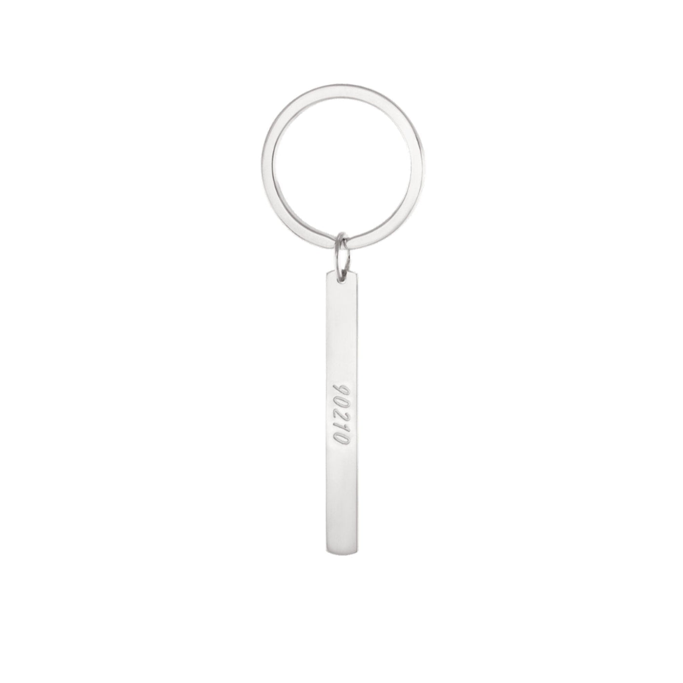 Custom Vertical Bar Keychain - Capsul