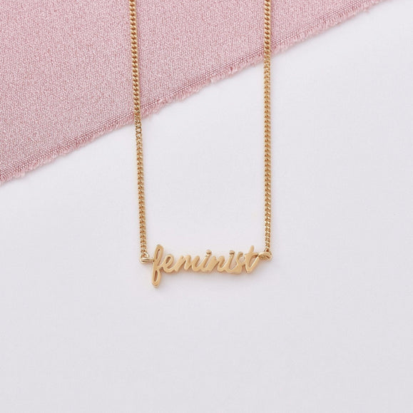 Feminist Signature Necklace - Capsul