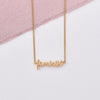 Feminist Signature Necklace