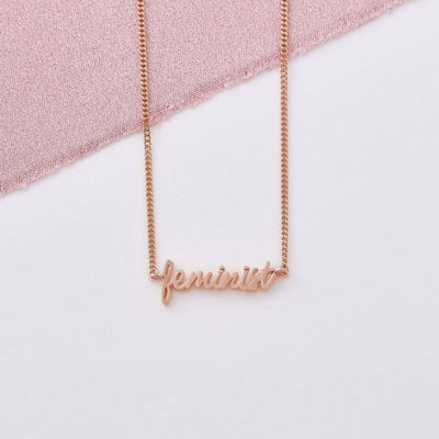 Feminist Signature Necklace - Capsul