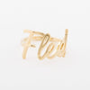 Fleek Signature Ring