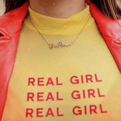 Girl Power Signature Necklace - Capsul