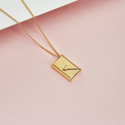 Love Letter Envelope Necklace - Capsul