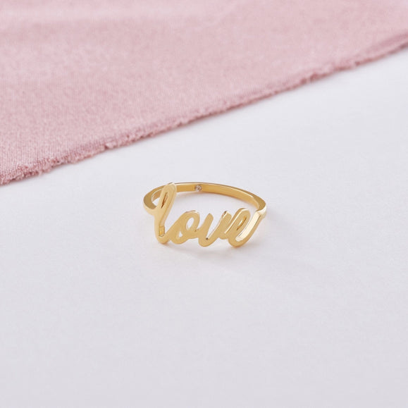 Love Signature Ring - Capsul