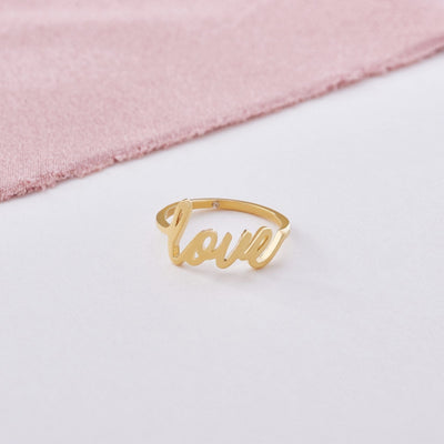 Love Signature Ring - Capsul