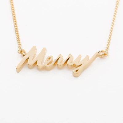 Merry Signature Necklace - Capsul