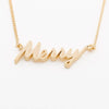 Merry Signature Necklace