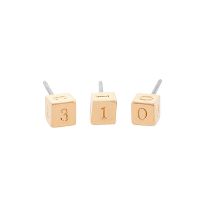 Mini - Block Stud Earring - Capsul