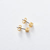 Mini-Block Stud Earring