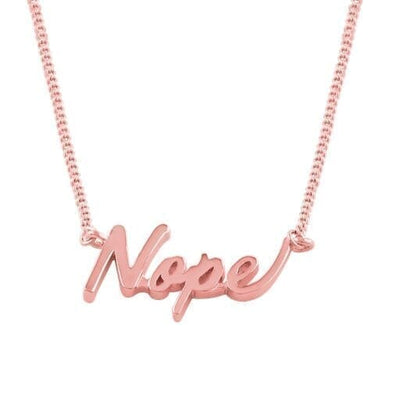 Nope Signature Necklace - Capsul