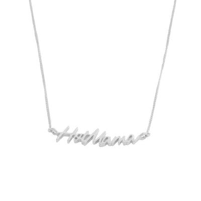 Sterling Silver Hot Mama Signature Necklace - Capsul