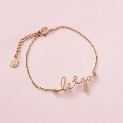 Sterling Silver Let Go Signature Bracelet - Capsul