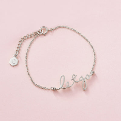 Sterling Silver Let Go Signature Bracelet - Capsul