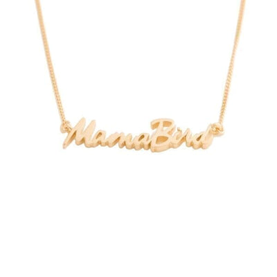 Sterling Silver Mama Bird Signature Necklace - Capsul