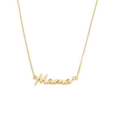 Sterling Silver Mama Signature Necklace - Capsul