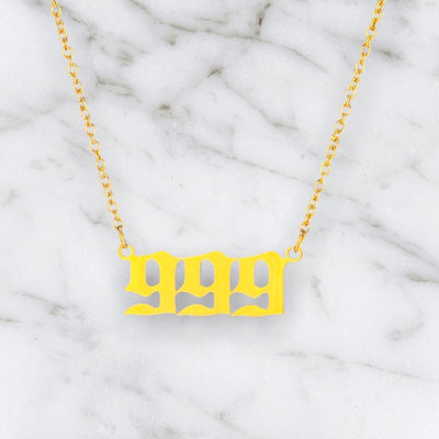 Angel Number Necklace - Capsul