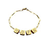 Custom Bling Block Bracelet
