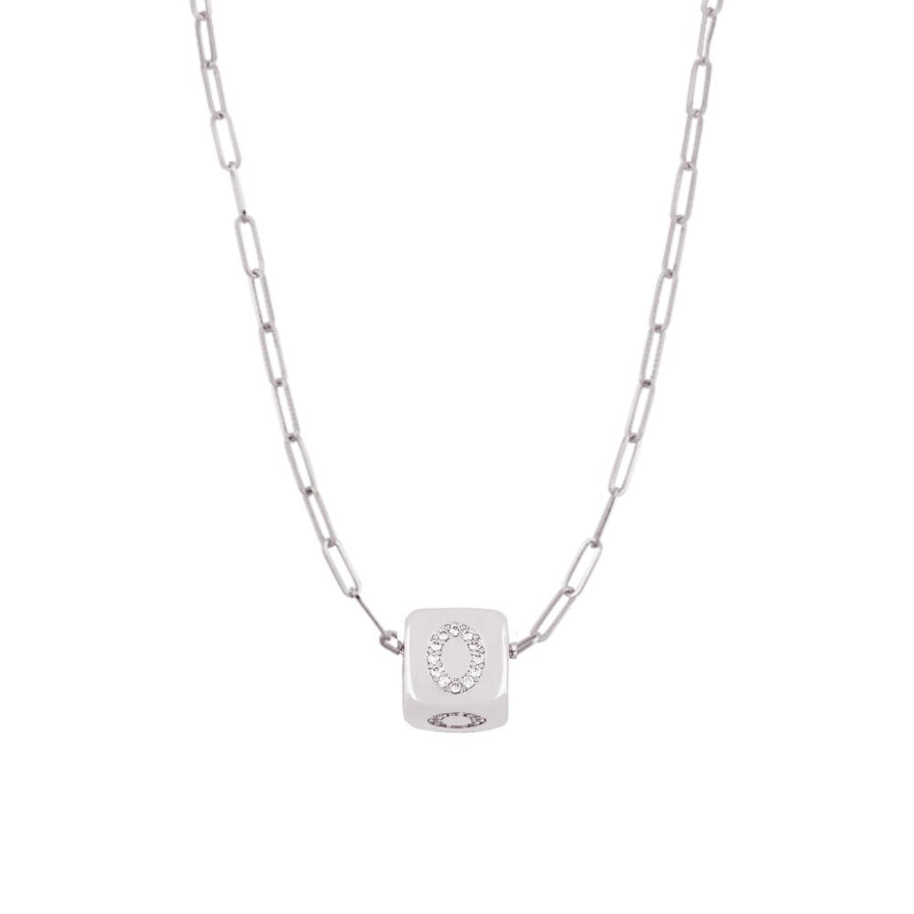 Custom Bling Block Necklace - Capsul