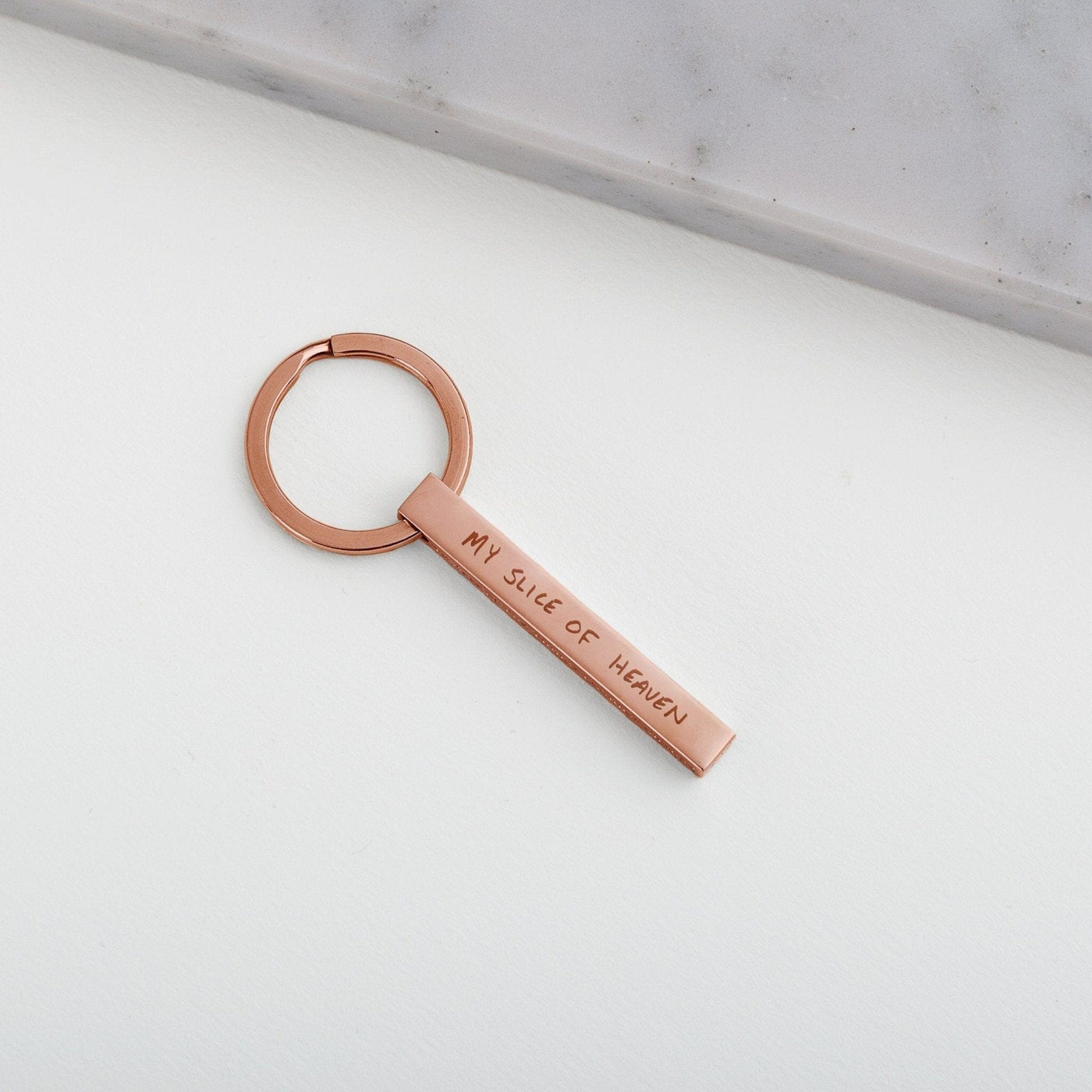 Custom Classic Column Keychain - Capsul