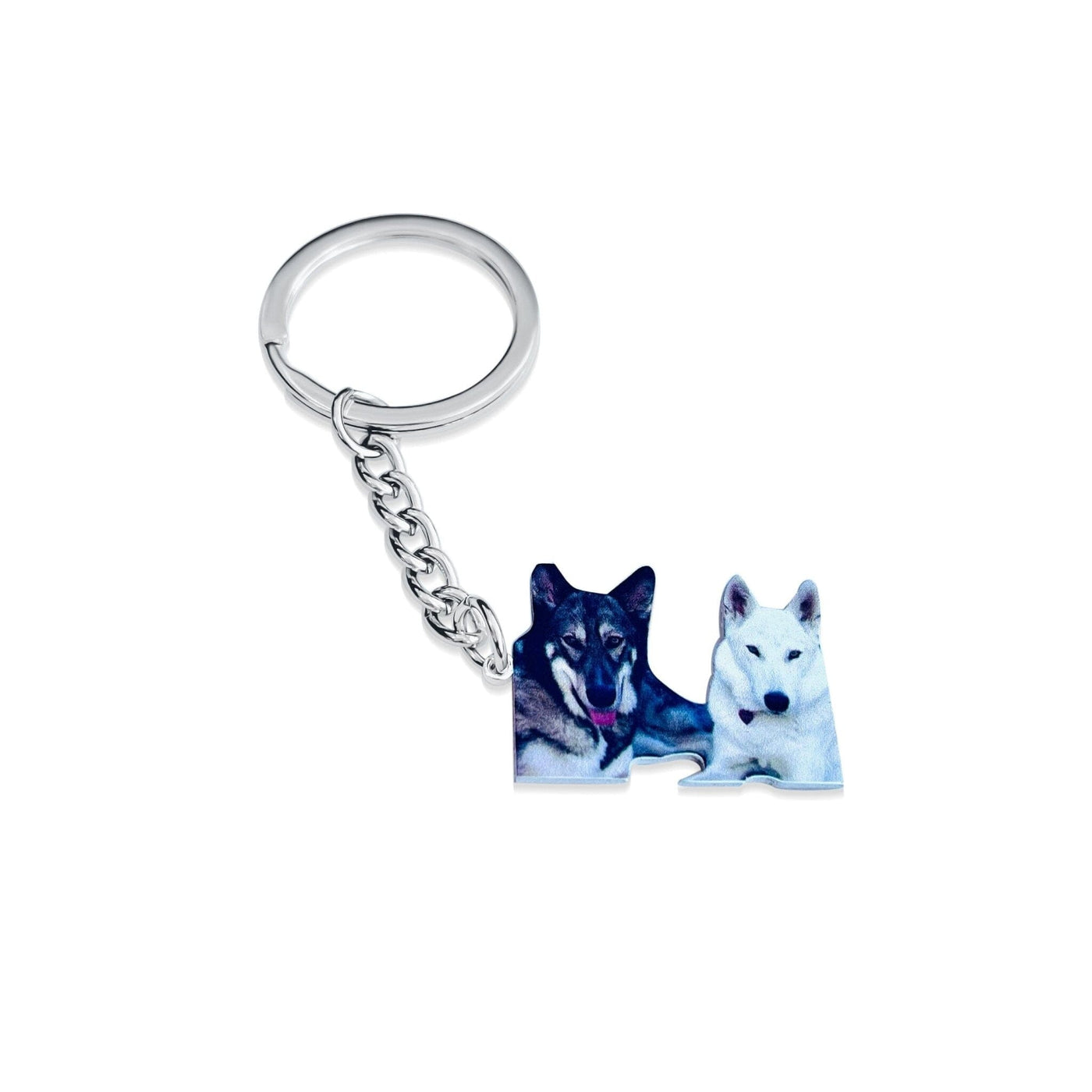 Custom Cut Out Photo Keychains - Capsul