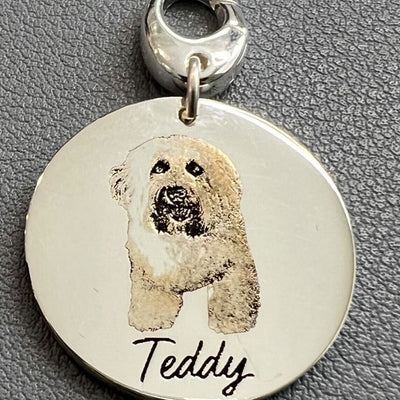 Custom Photo Pet Tag - Capsul