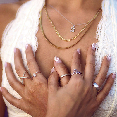 Herringbone Chain Necklace - Capsul