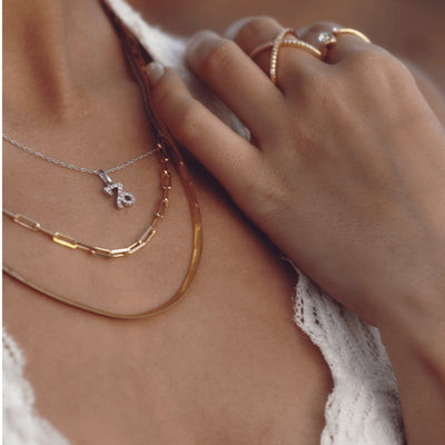 Herringbone Chain Necklace - Capsul