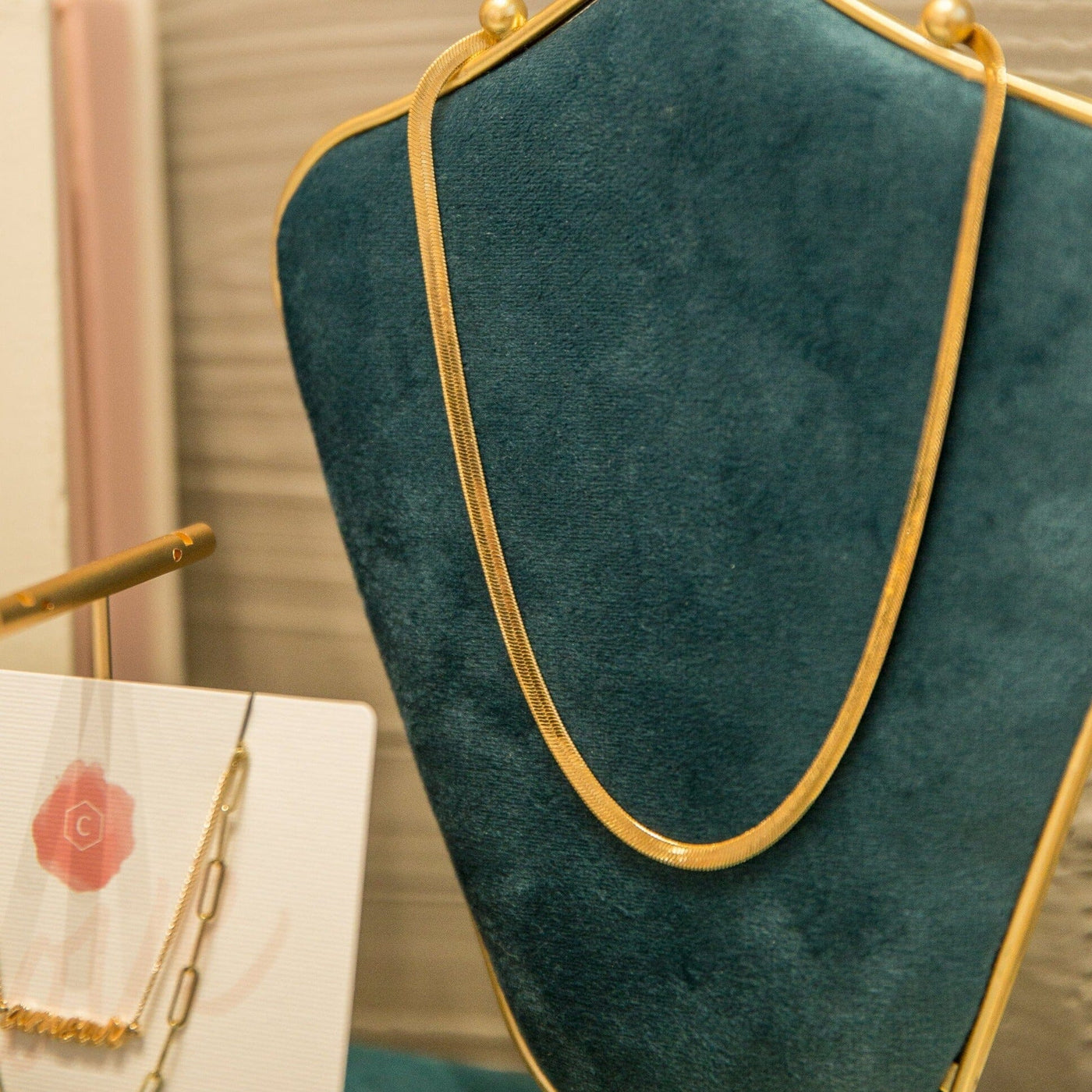 Herringbone Chain Necklace - Capsul