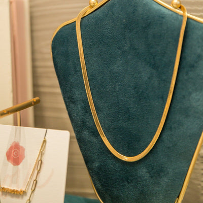 Herringbone Chain Necklace - Capsul