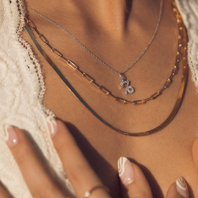 Herringbone Chain Necklace - Capsul