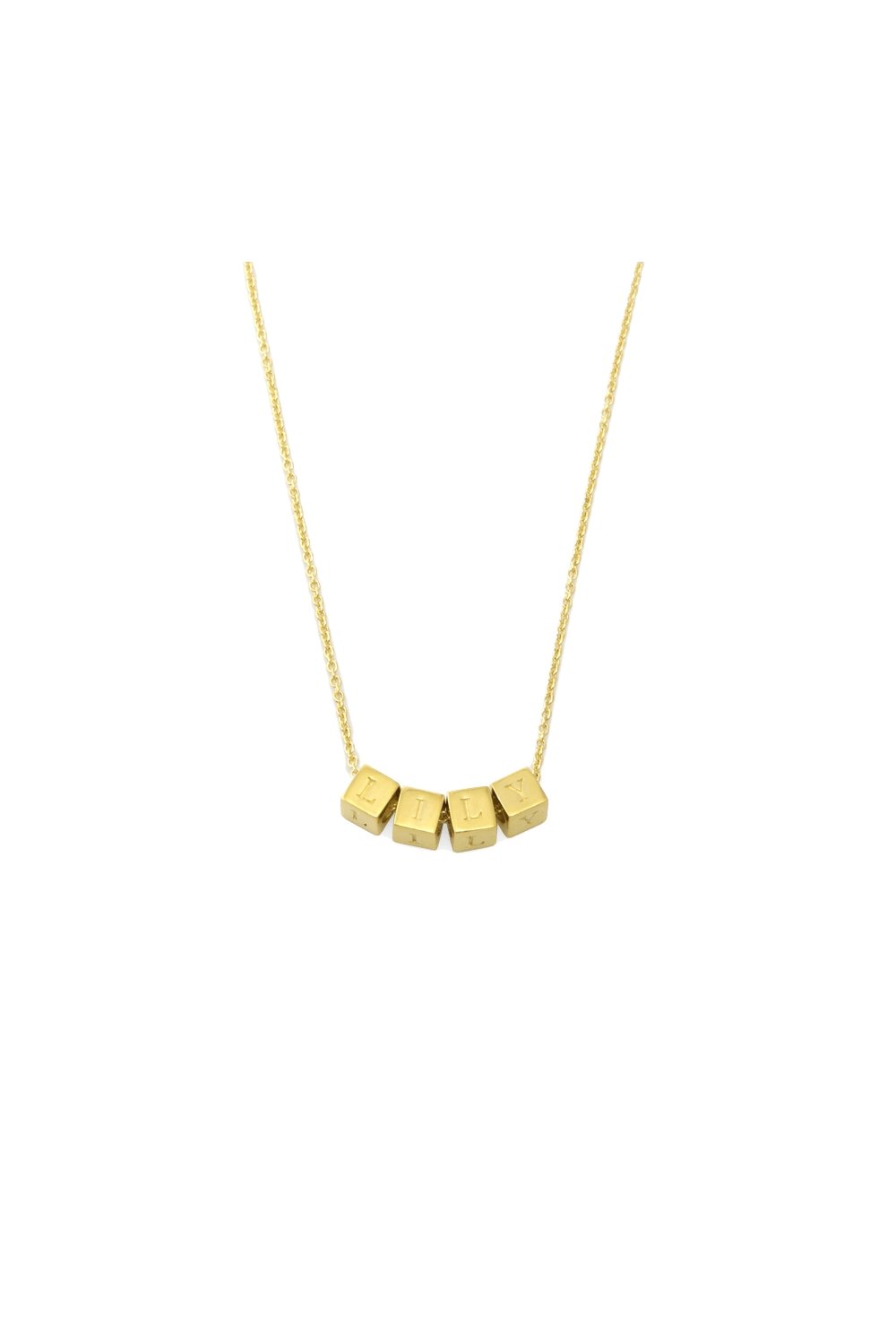 Lily Mini-Block Necklace - Capsul